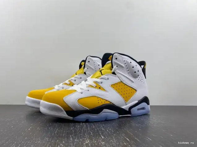 Kickmax Ochre Yellow Air CT8529-170 Jordan 6 0506